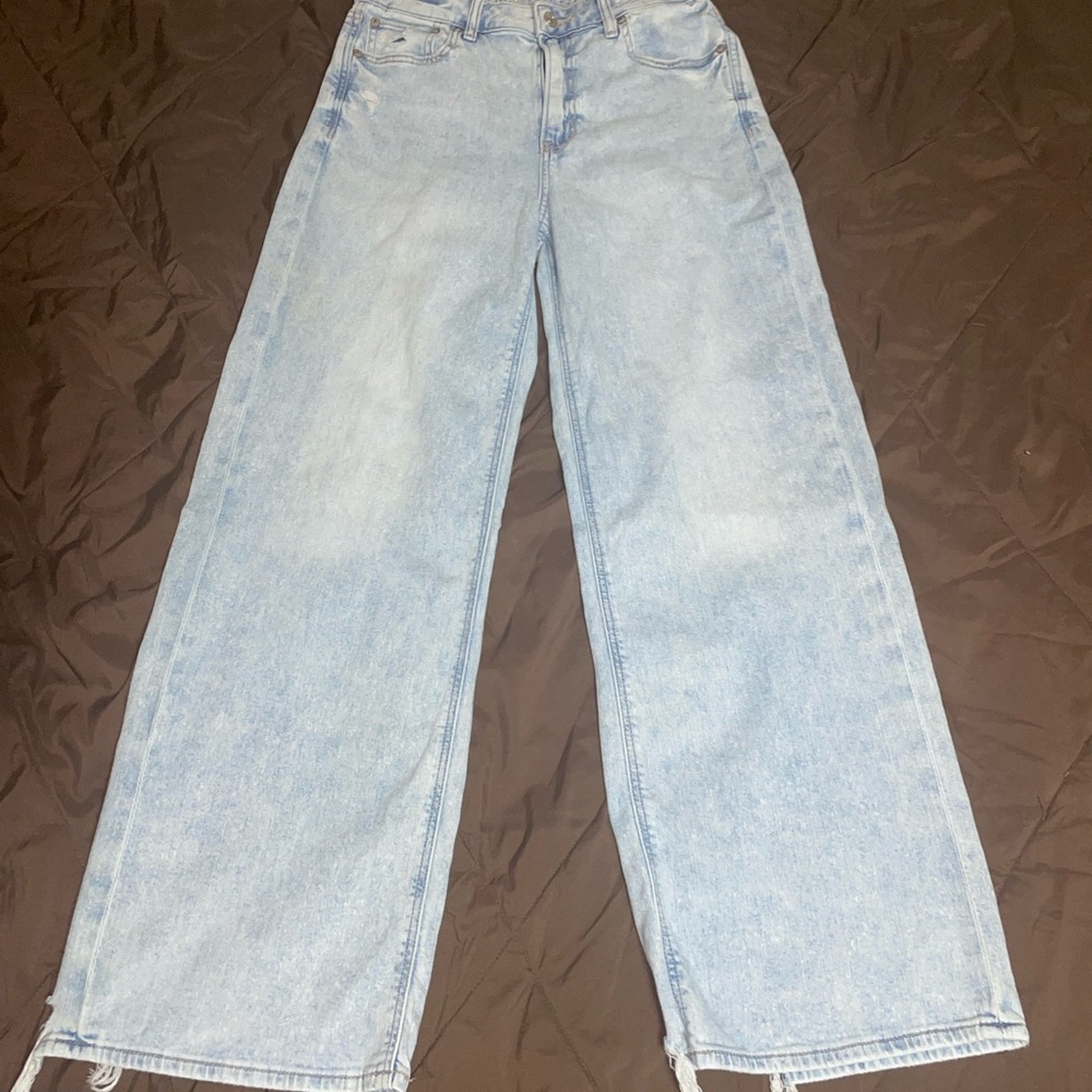 American Eagle Outfitters Light Blue Flare Jeans